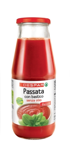 PASSATA C/BASILICO DESPAR    GR0690