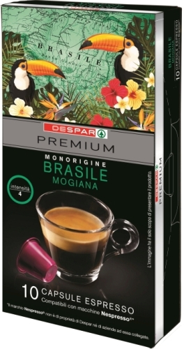 CAFFE'CAPS.ORIG.BRASILE DESP GR0050