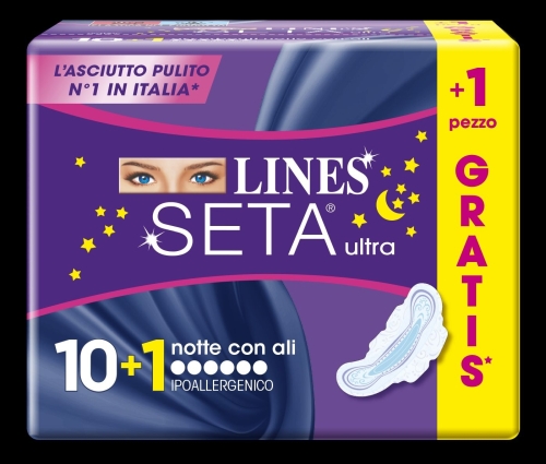LINES SETA ULTRA NOTTE C/ALI X10+1