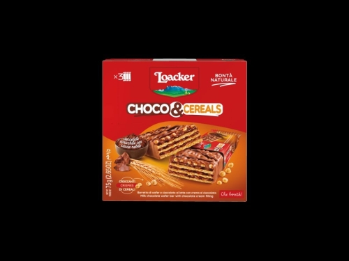 LOACKER CHOCO&CEREALS x3   CFGR0075